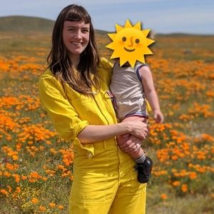 Lemon Yellow Big Bud Press Jumpsuit